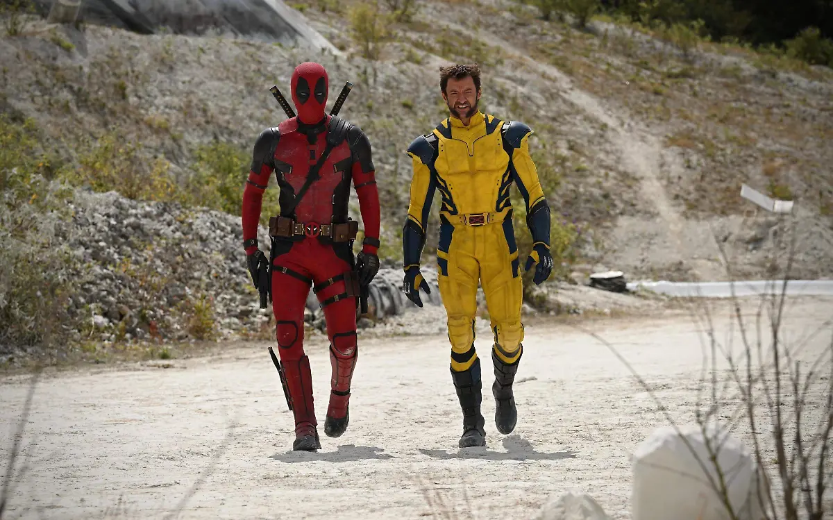 Ryan Reynolds como Deadpool y Hugh Jackman como Wolverine